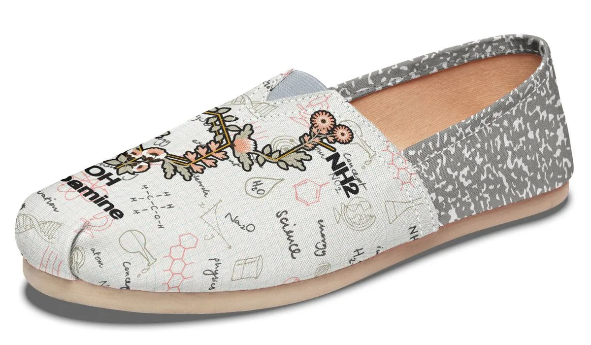 Pastel Floral Dopamine Casual Shoes