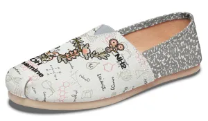 Pastel Floral Dopamine Casual Shoes