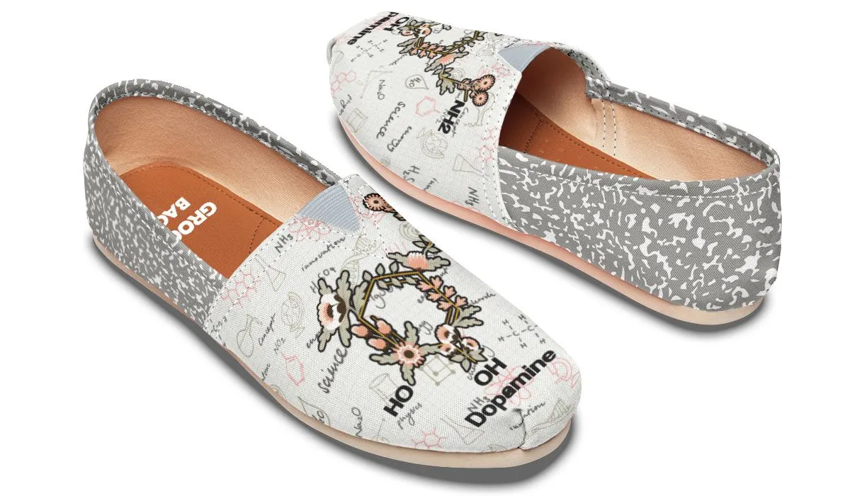 Pastel Floral Dopamine Casual Shoes