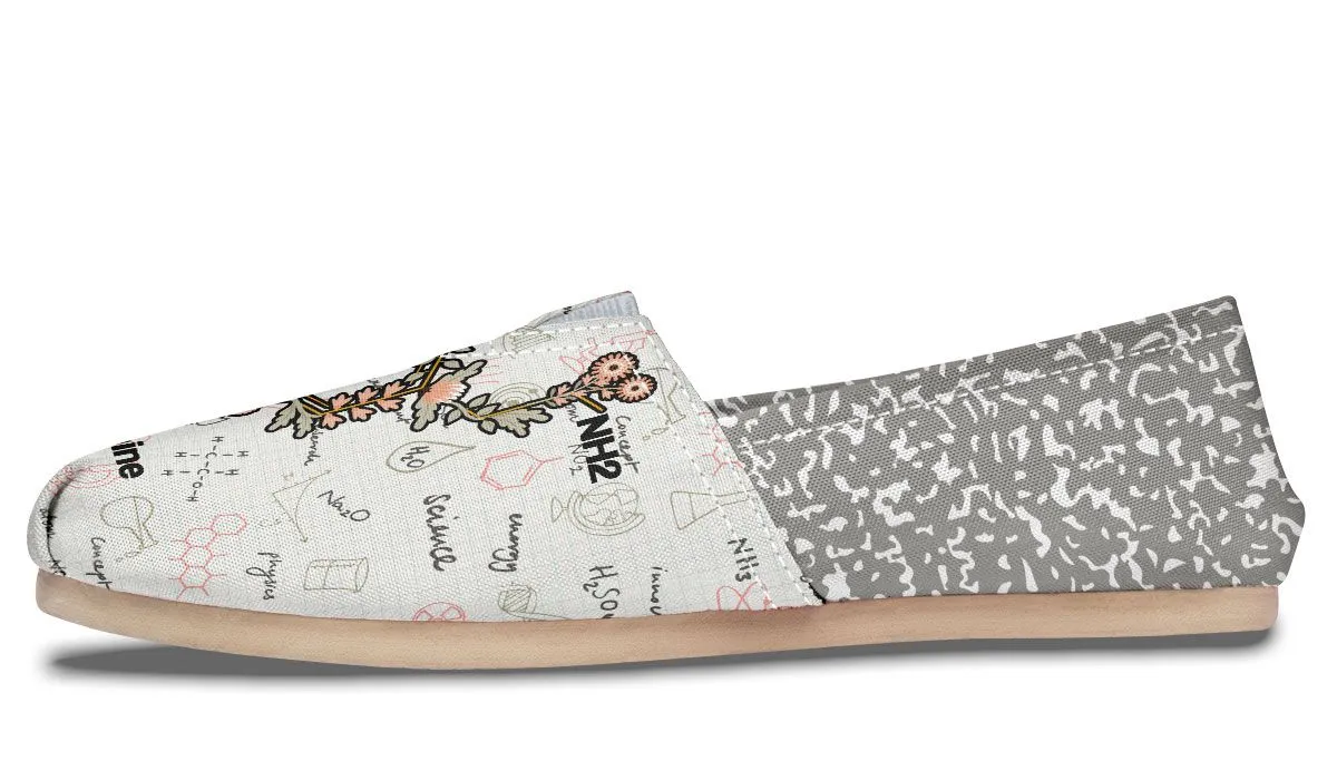 Pastel Floral Dopamine Casual Shoes