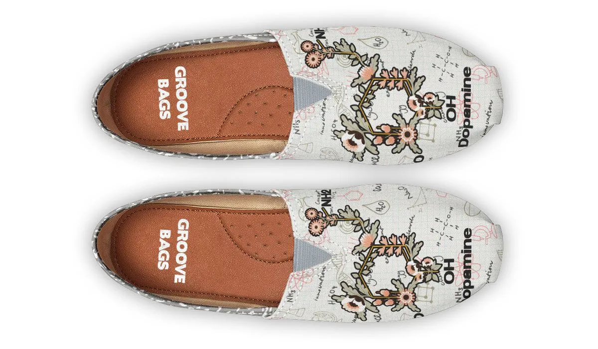 Pastel Floral Dopamine Casual Shoes