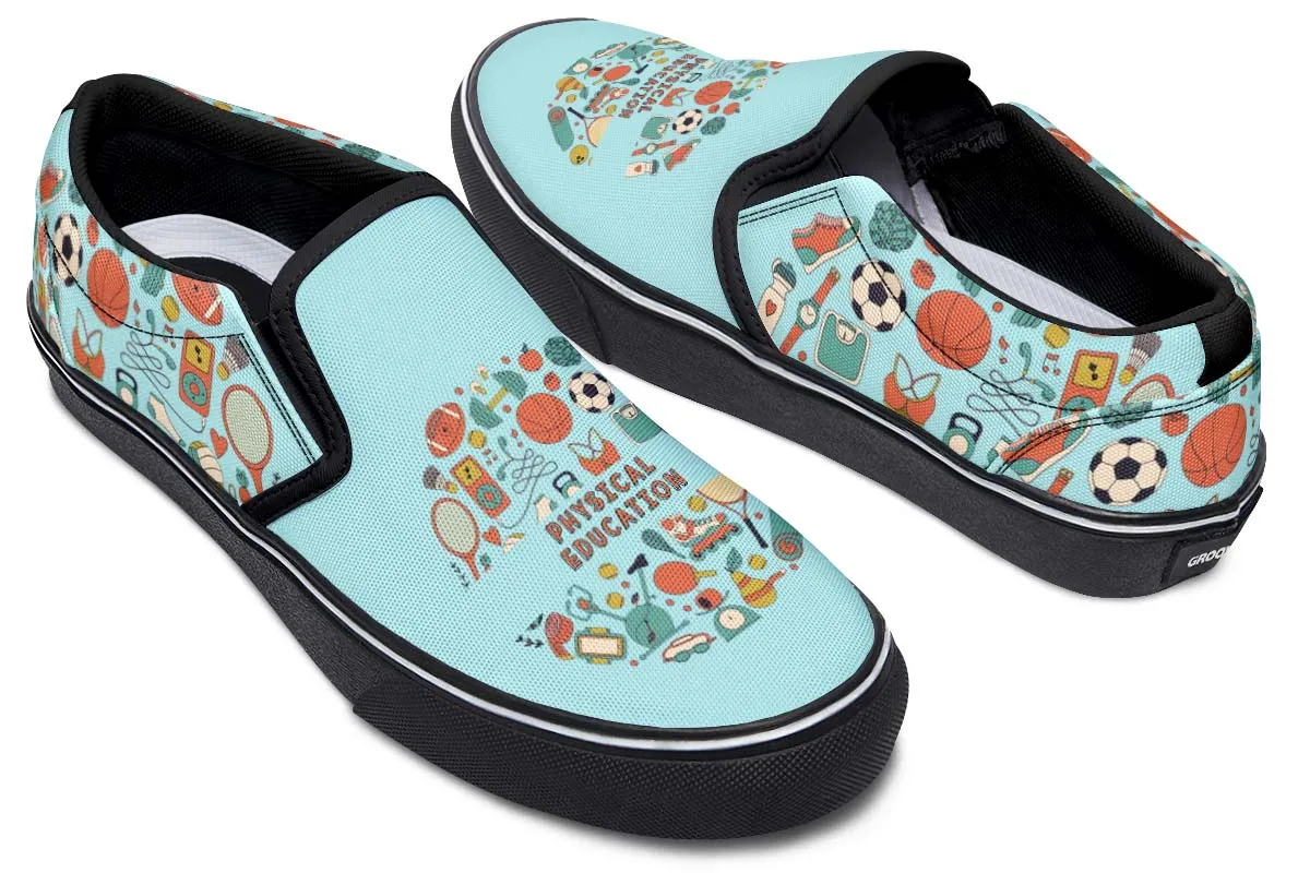 P.E. Teacher Slip-On Shoes