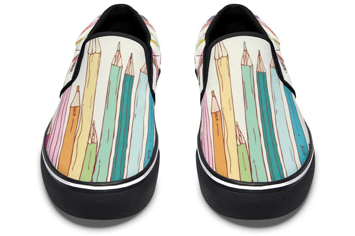 Pencil Me In Slip-On Shoes