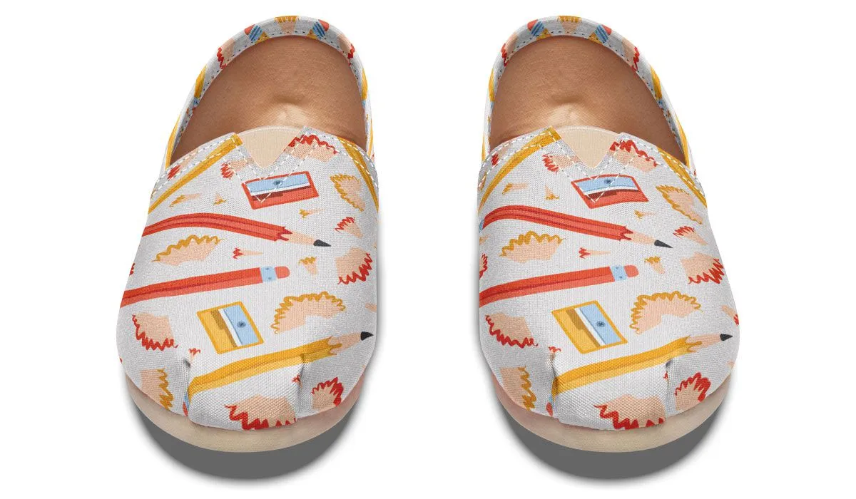 Pencil Sharpener Casual Shoes