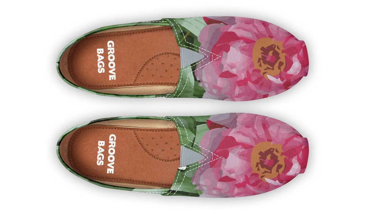 Peony Garden Casual Shoes