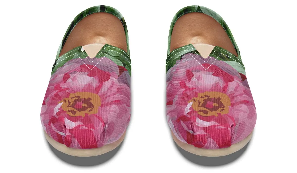 Peony Garden Casual Shoes