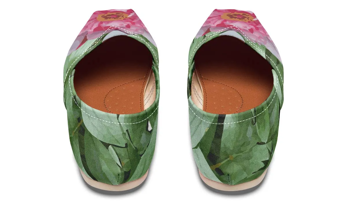 Peony Garden Casual Shoes