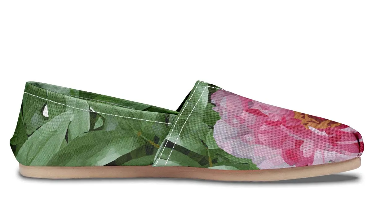 Peony Garden Casual Shoes