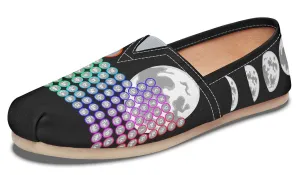 Periodic Table Moon Phase Casual Shoes