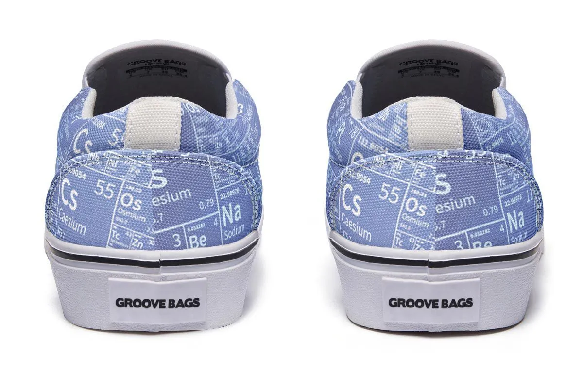 Periodic Table Tile Slip-On Shoes