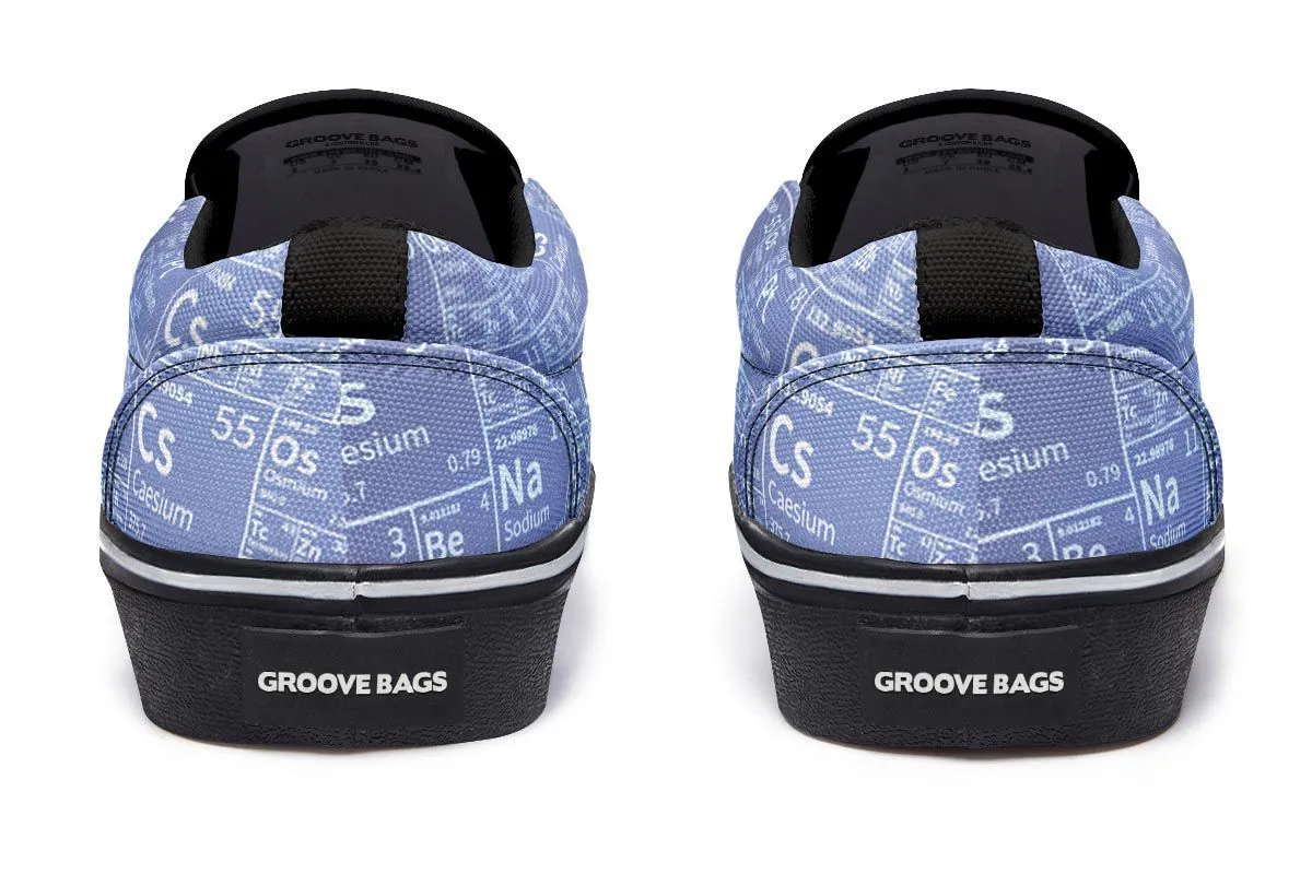 Periodic Table Tile Slip-On Shoes