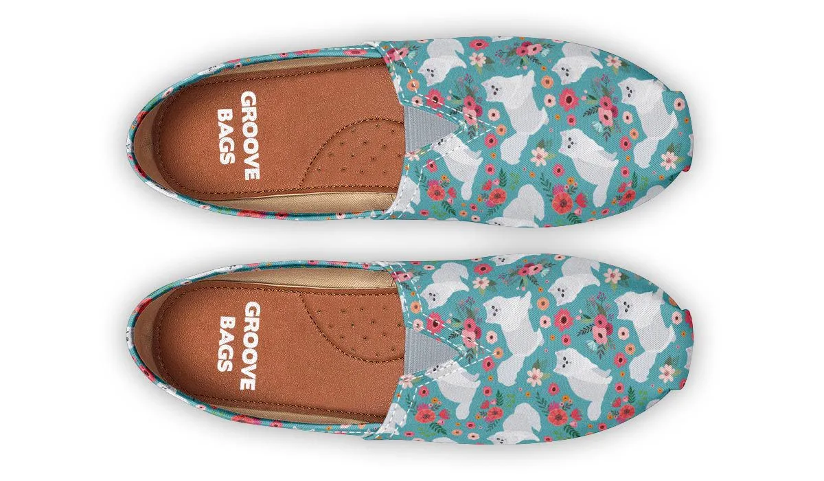 Persian Cat Flower Casual Shoes