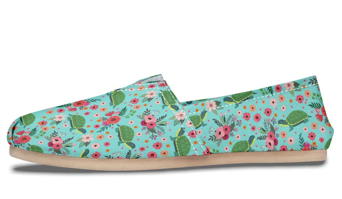 Pet Turtle Flower Casual Shoes