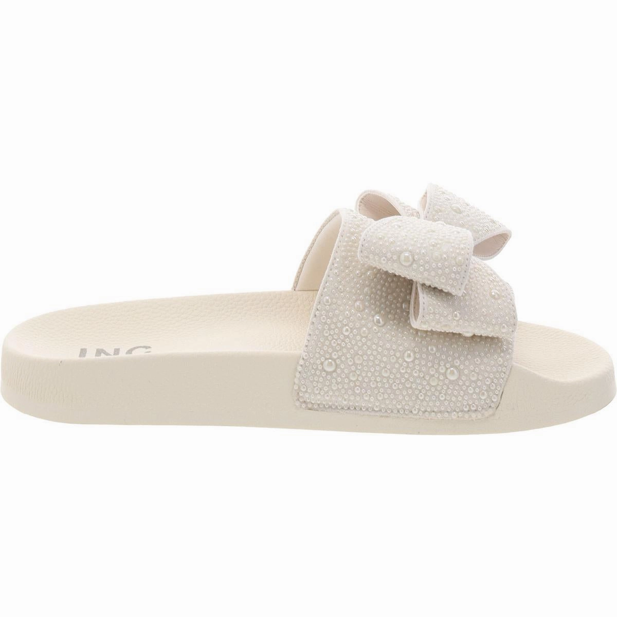 Peymin Womens Slip On Open Toe Slide Sandals