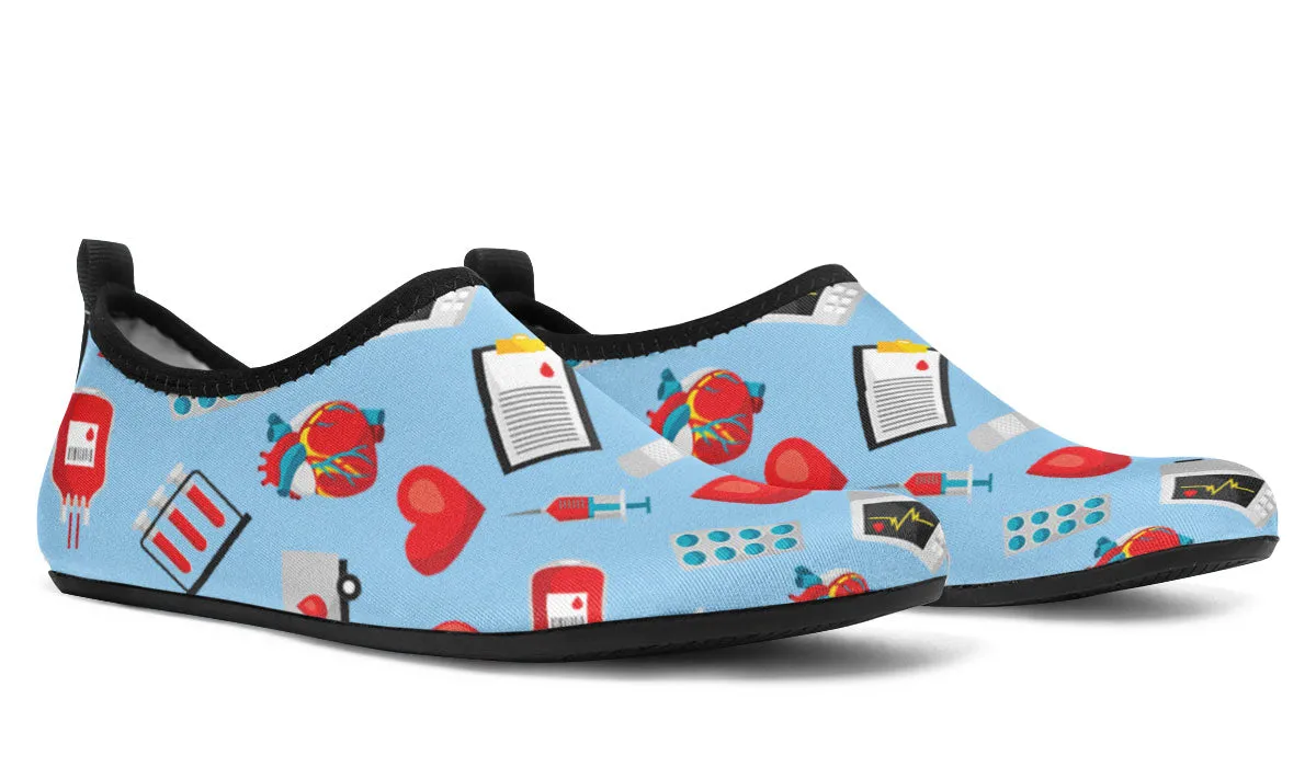 Phlebotomy Aqua Barefoot Shoes