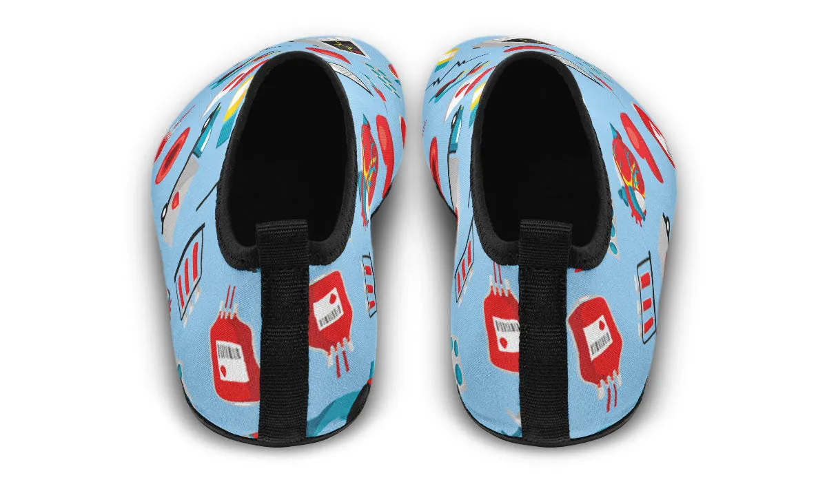 Phlebotomy Aqua Barefoot Shoes