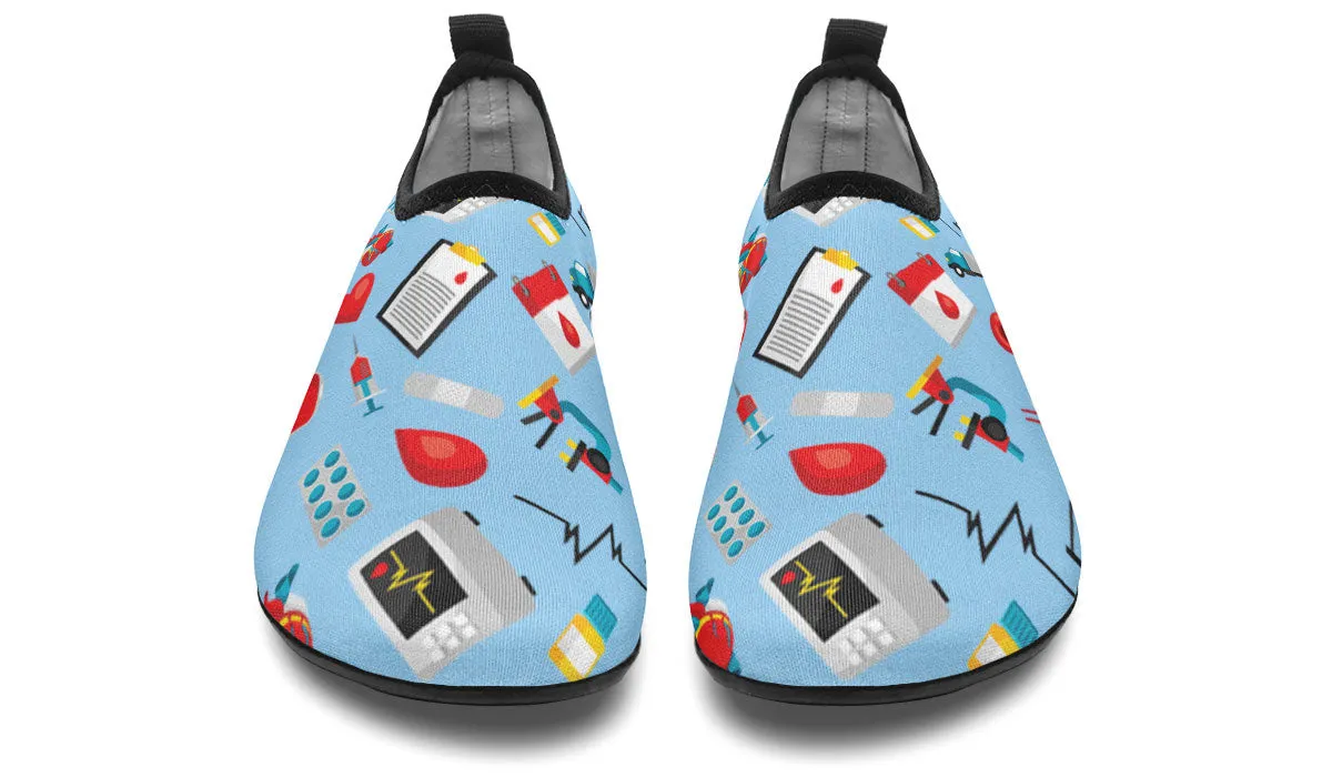 Phlebotomy Aqua Barefoot Shoes