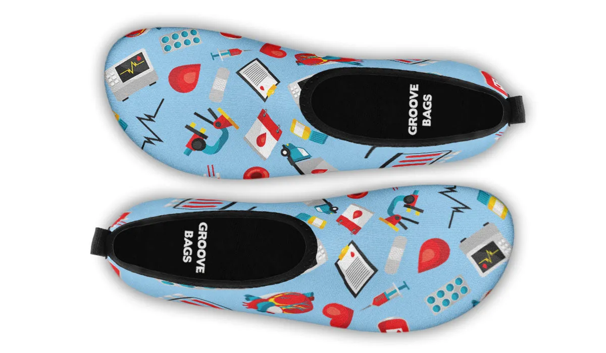 Phlebotomy Aqua Barefoot Shoes