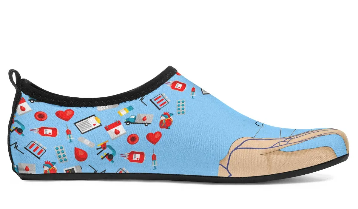 Phlebotomy Diagram Aqua Barefoot Shoes