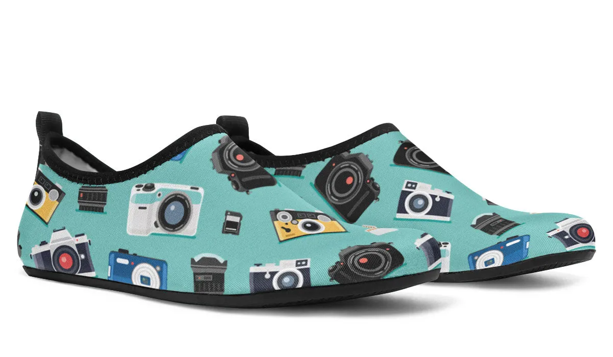 Photography Aqua Barefoot Shoes