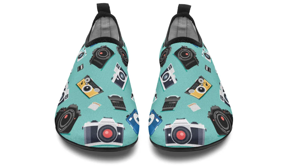 Photography Aqua Barefoot Shoes