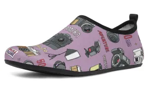Photography Pattern Aqua Barefoot Shoes