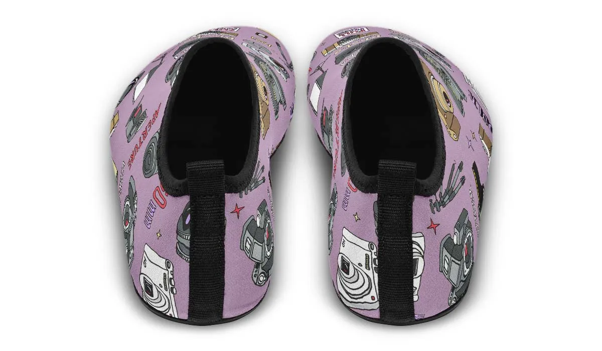 Photography Pattern Aqua Barefoot Shoes
