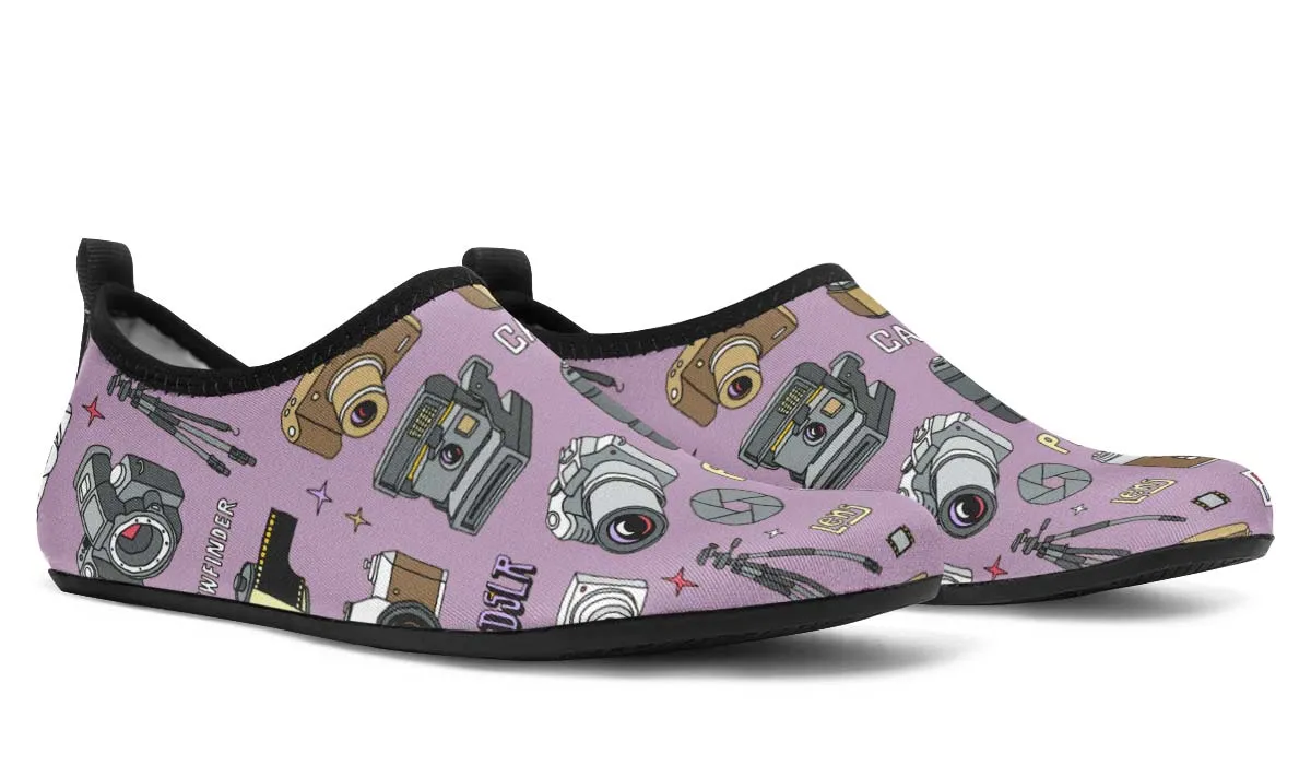 Photography Pattern Aqua Barefoot Shoes