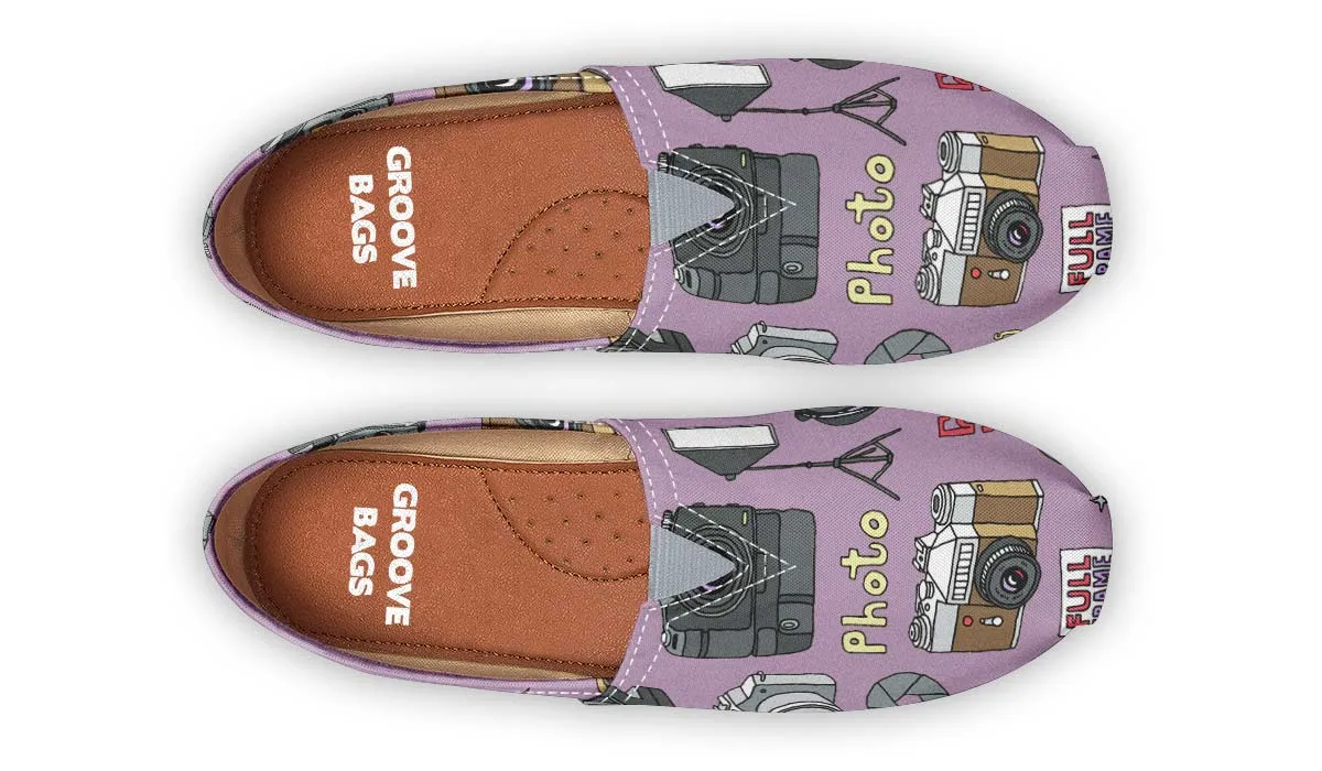 Photography Pattern Casual Shoes