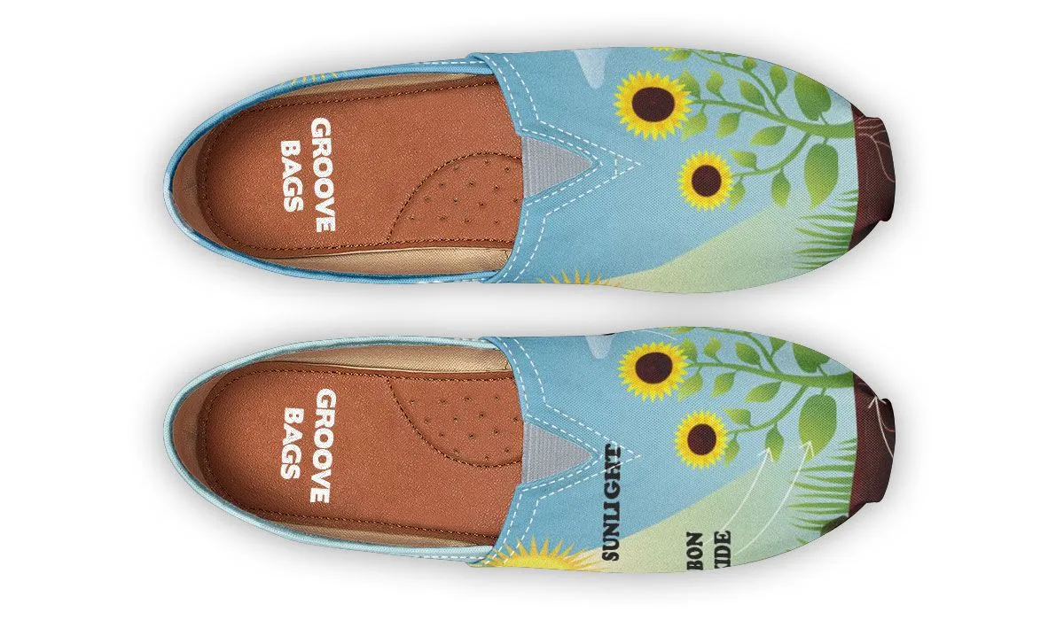 Photosynthesis Sunflower Casual Shoes