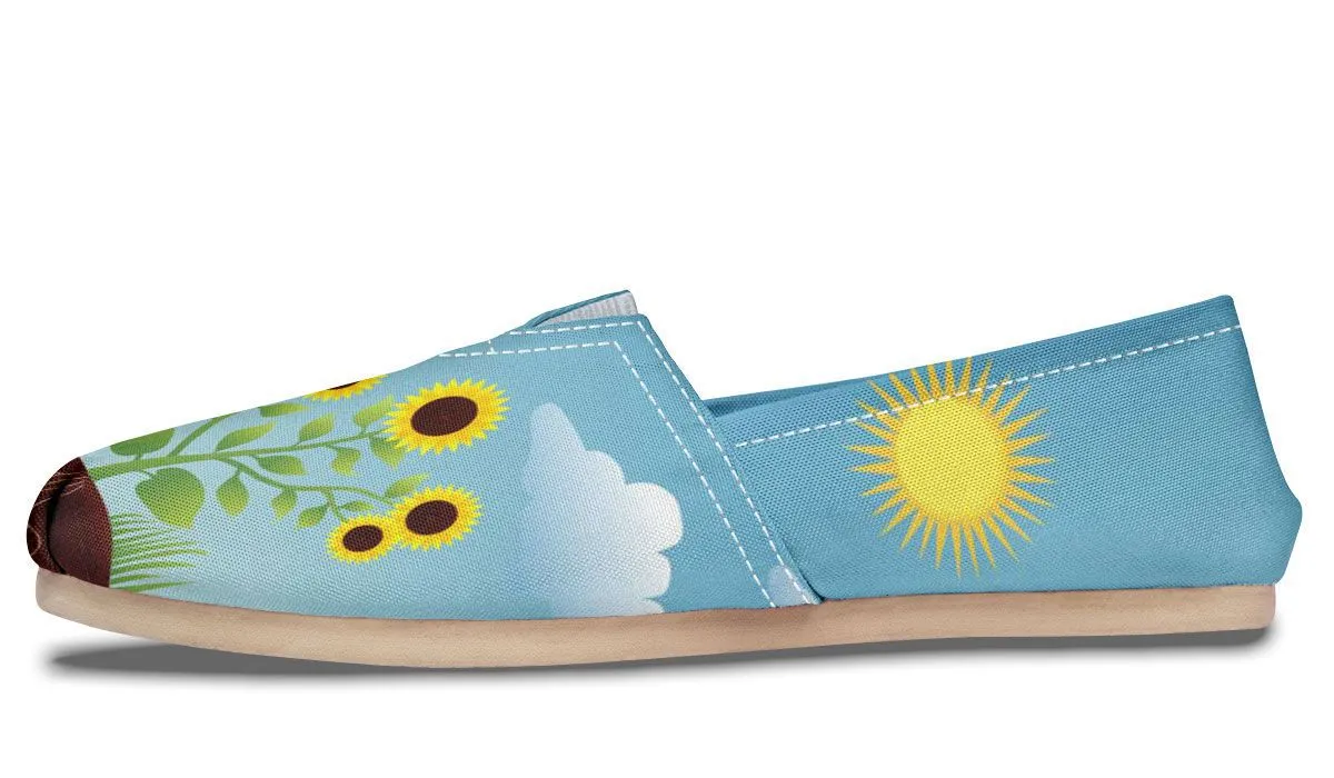 Photosynthesis Sunflower Casual Shoes