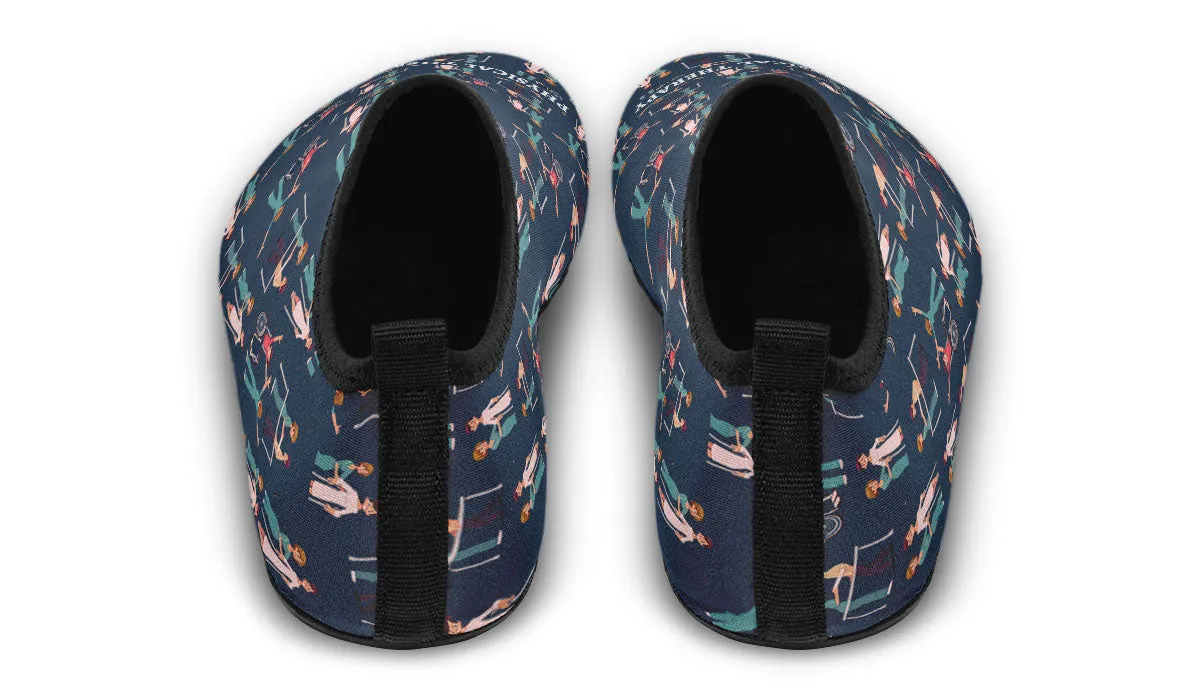 Physical Therapy Pattern Aqua Barefoot Shoes