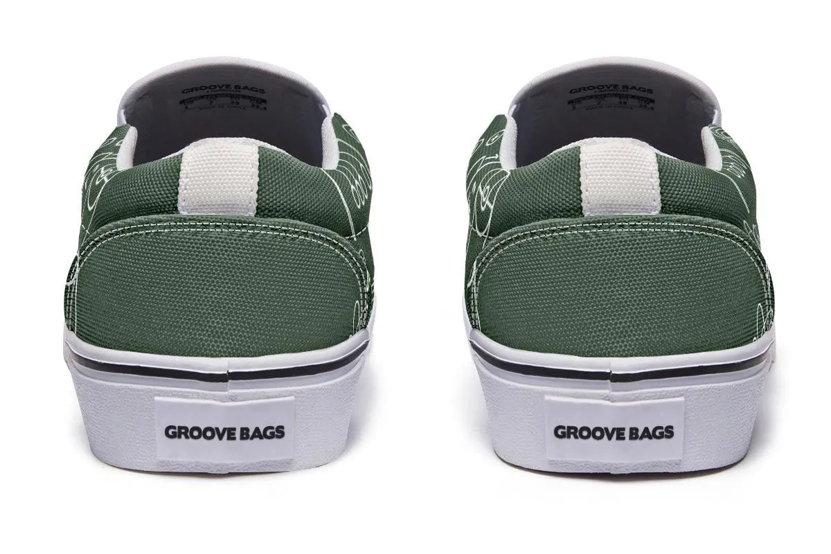 Physics Slip-On Shoes