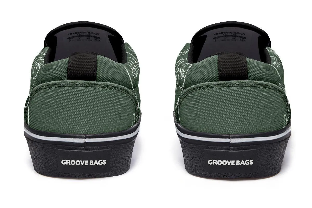 Physics Slip-On Shoes