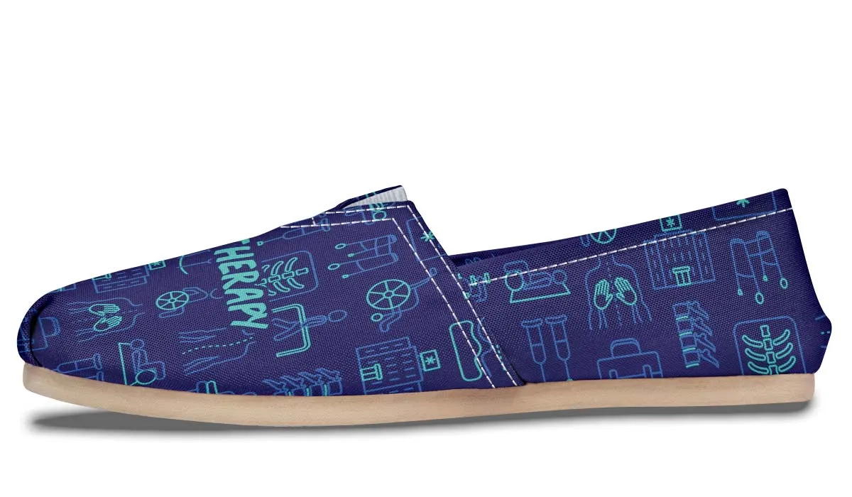 Physiotherapy Pattern Casual Shoes