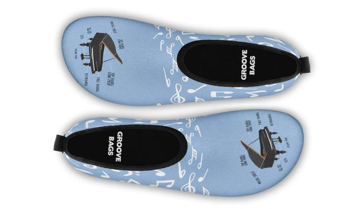 Piano Diagram Aqua Barefoot Shoes