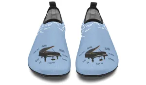 Piano Diagram Aqua Barefoot Shoes