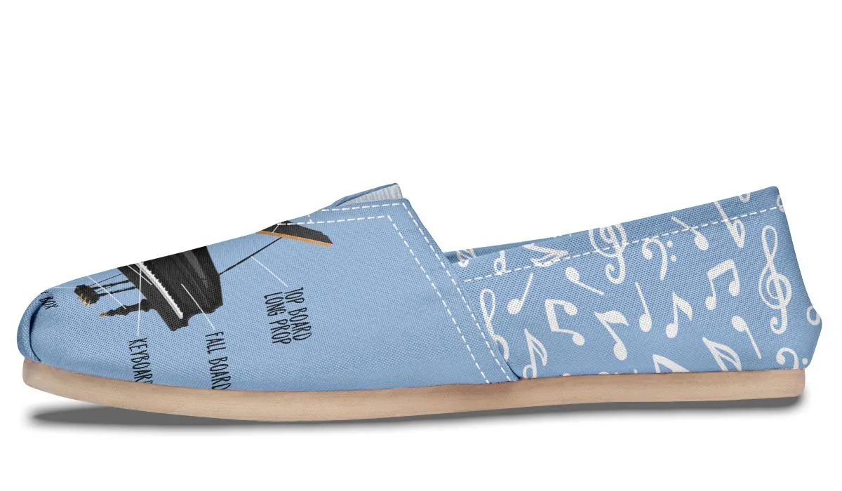 Piano Diagram Casual Shoes