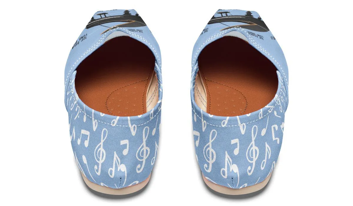 Piano Diagram Casual Shoes