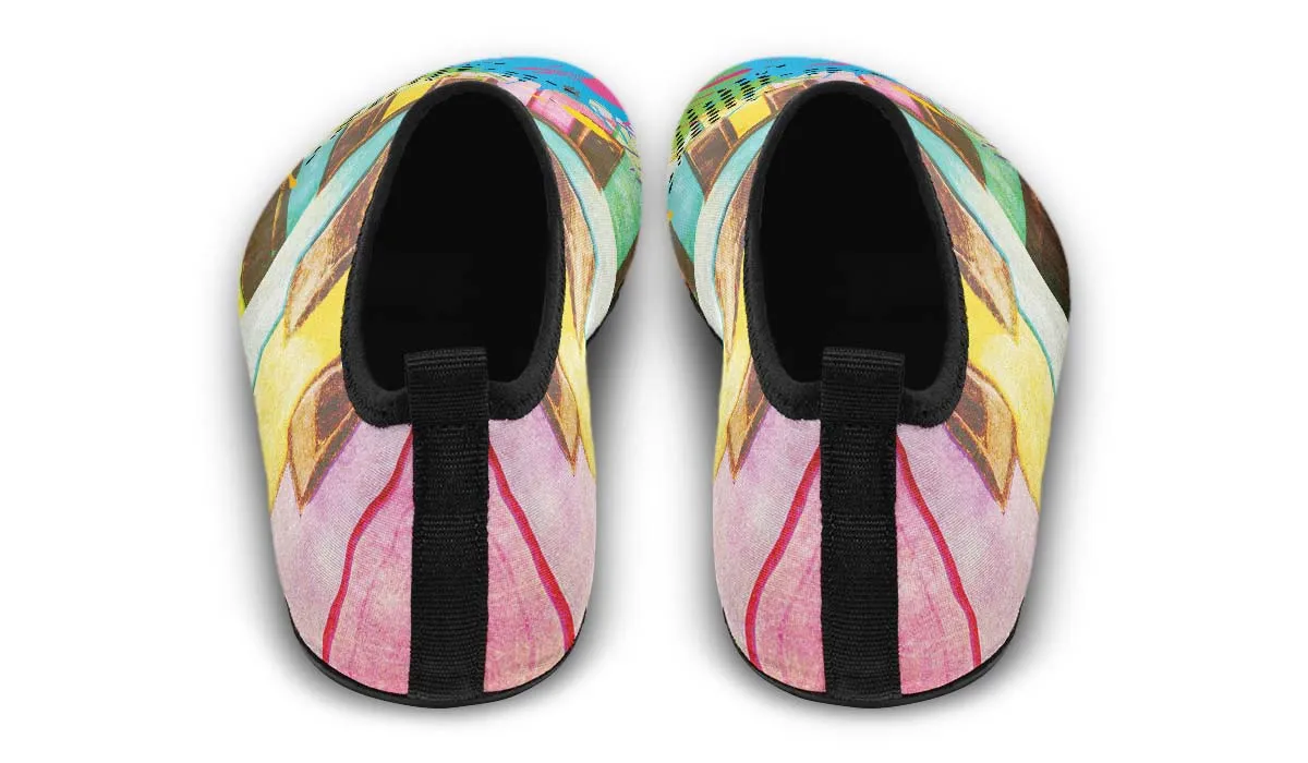 Piano Grunge Aqua Barefoot Shoes