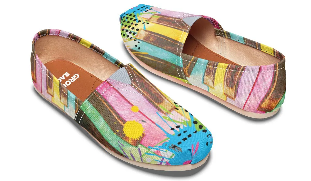 Piano Grunge Casual Shoes