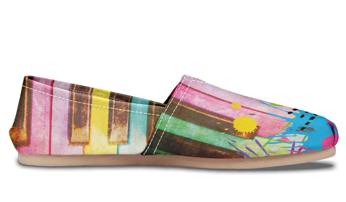 Piano Grunge Casual Shoes