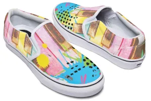 Piano Grunge Slip-On Shoes