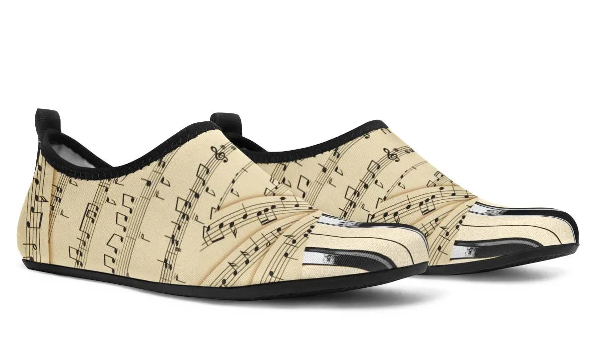 Piano Sheet Music Aqua Barefoot Shoes