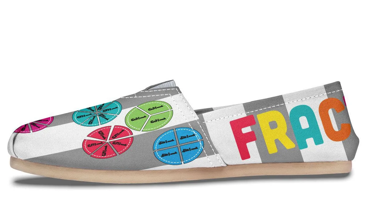 Pie Fractions Casual Shoes