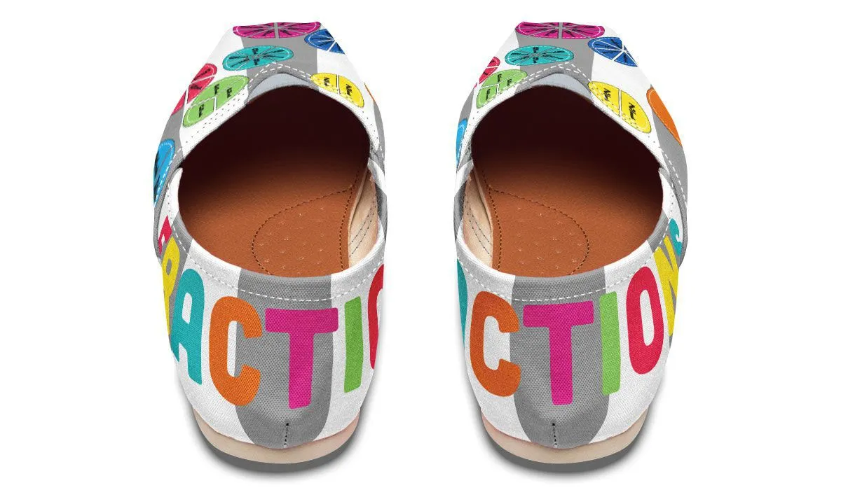 Pie Fractions Casual Shoes