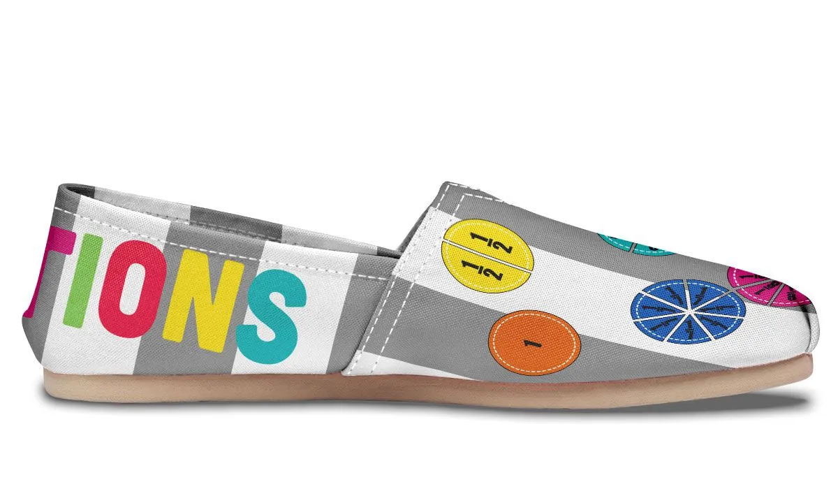 Pie Fractions Casual Shoes