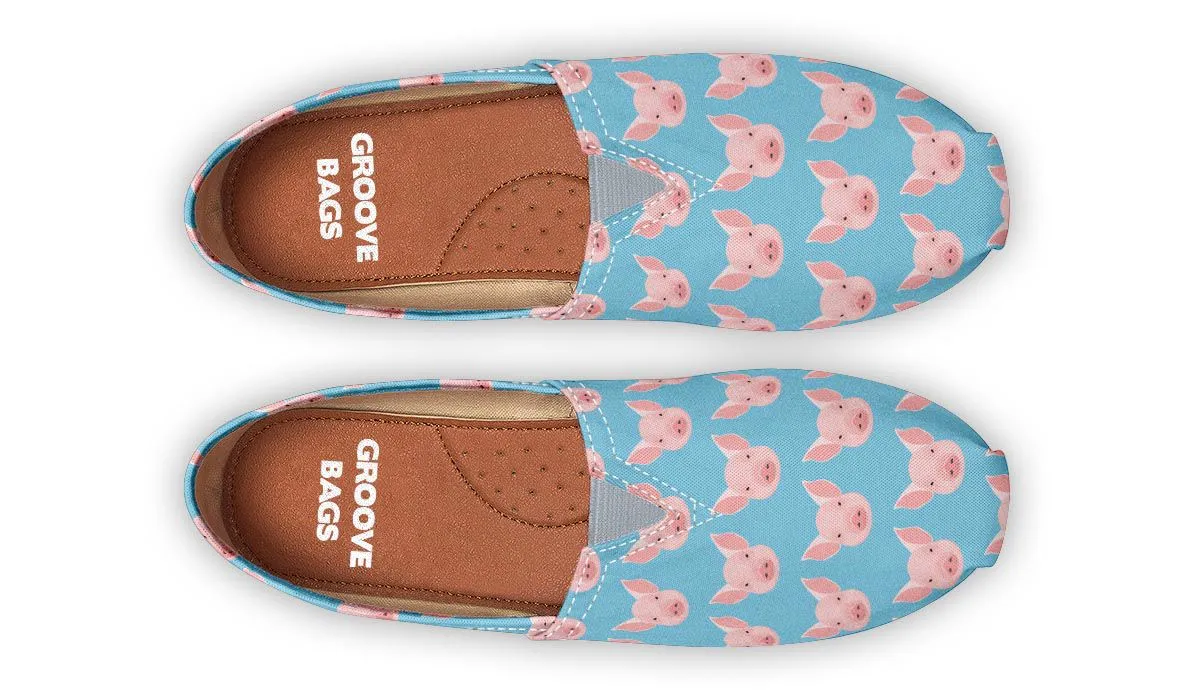 Pig Pattern Casual Shoe