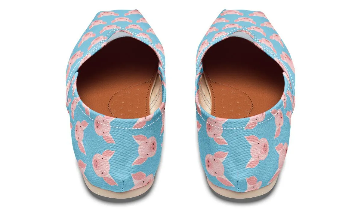 Pig Pattern Casual Shoe
