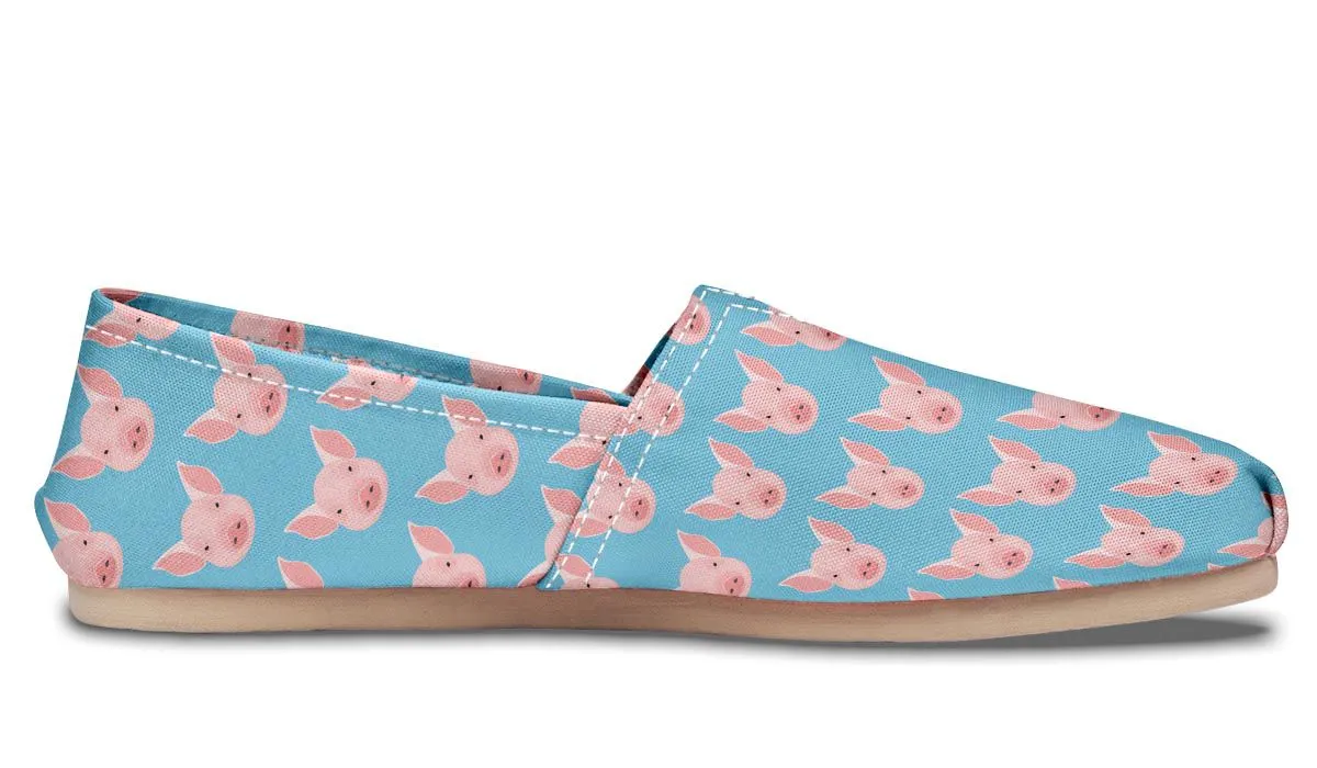 Pig Pattern Casual Shoe